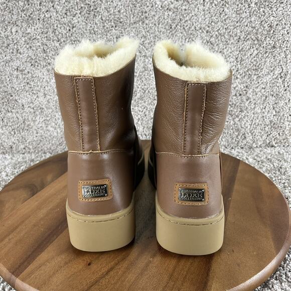 Australia Luxe Collective Men's Size 12 Campaign Fashion Boots Chestnut Brown - Picture 6 of 13